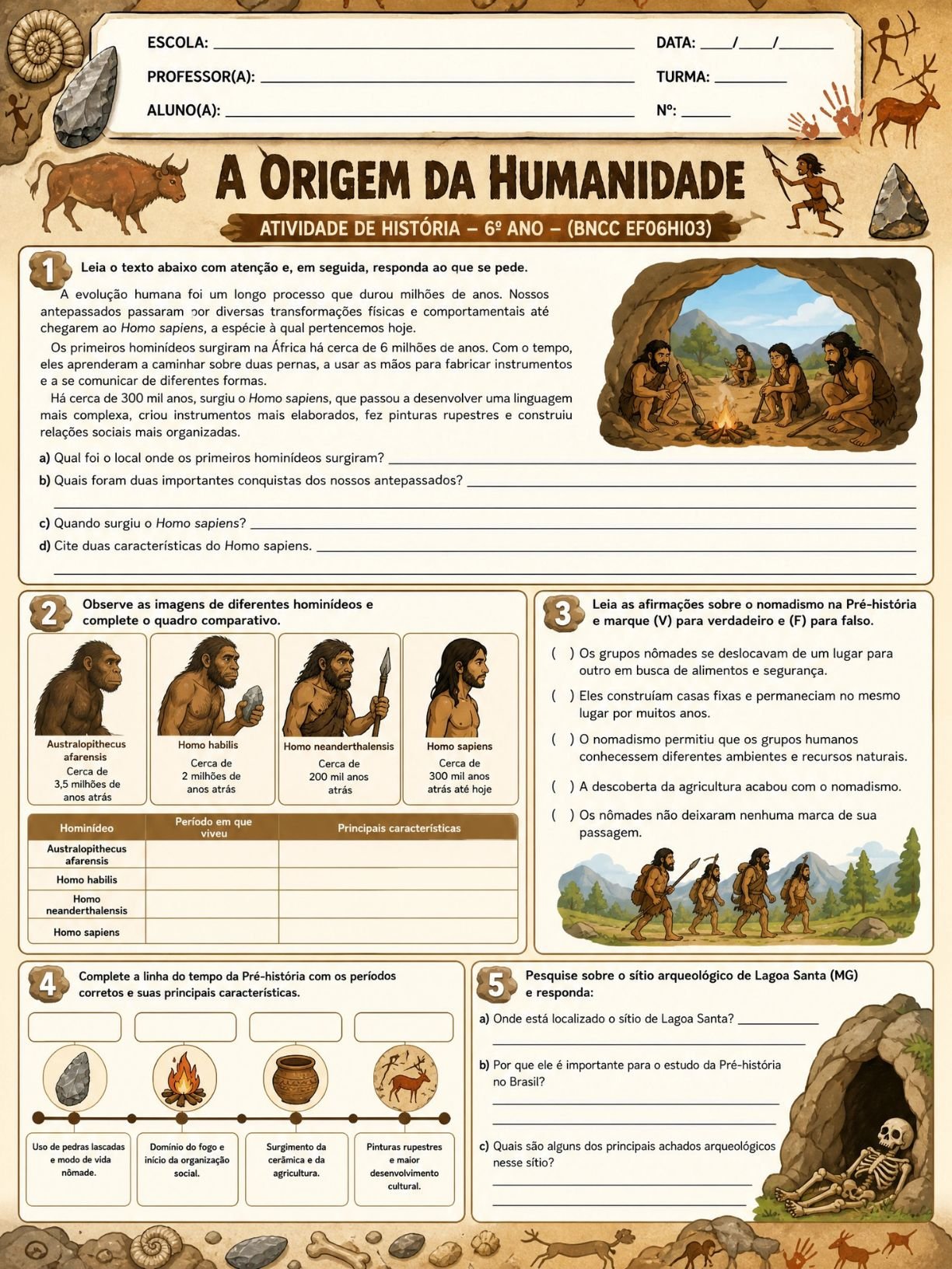 Amostra material de História - Colonização Portuguesa