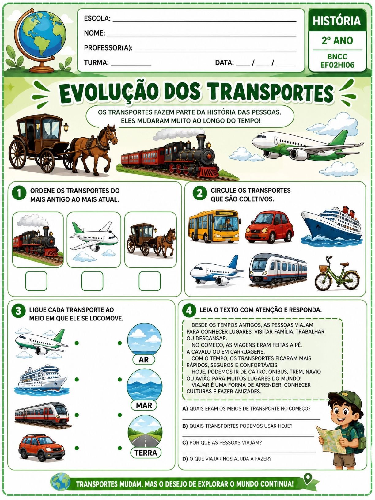 Amostra material de História - Povos Indígenas